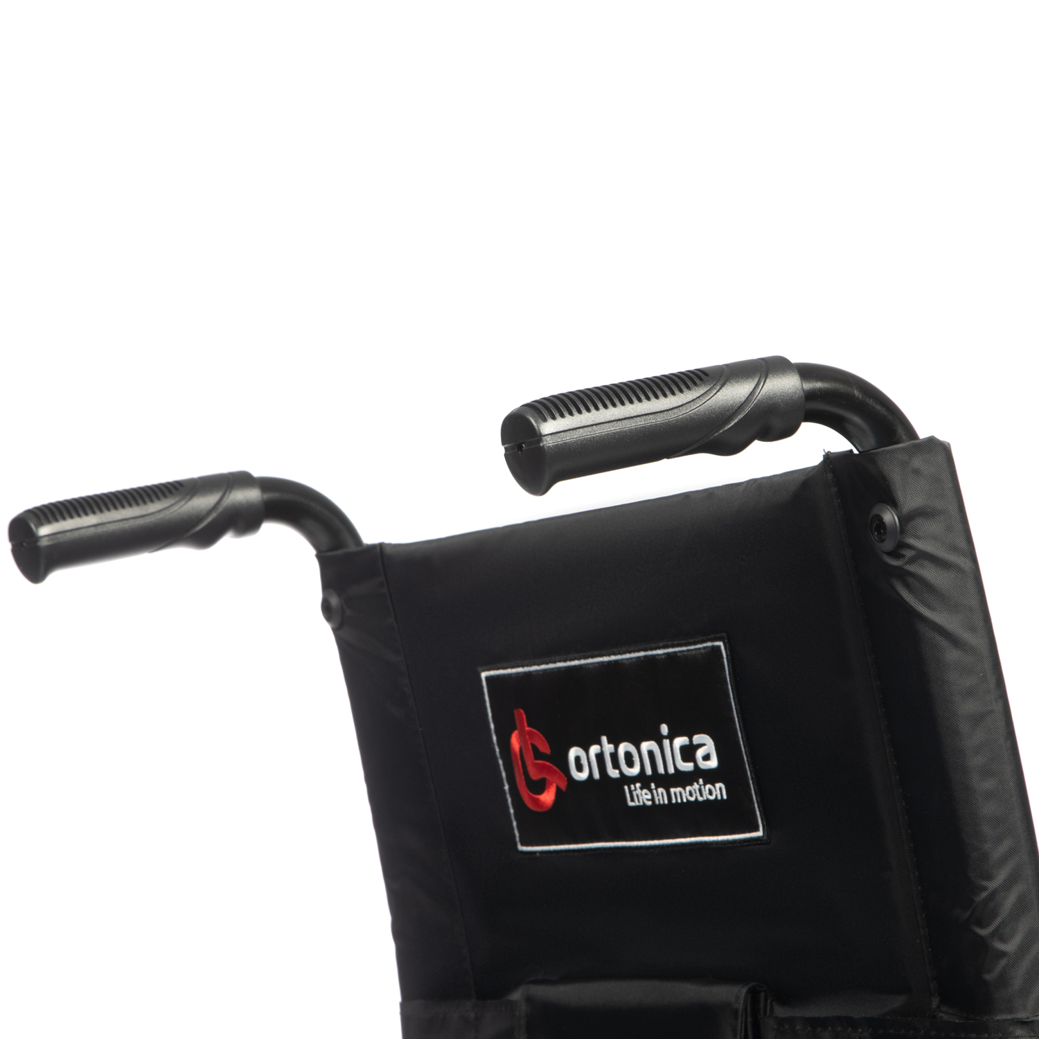 Кресло-коляска инвалидная ORTONICA Base Lite 350 с системой регулировки глубины сиденья, до 130кг (цельно-литые шины, ширина сиденья 45,5см) - 7